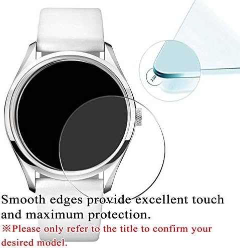[3 Pack] Synvy Закалено стъкло Протектор на екрана, Съвместима с Arca Futura 8683-M 9H Филм Smartwatch Смарт часовници