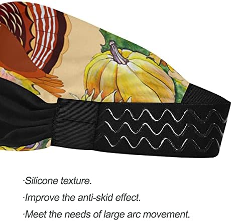 Спортни Превръзка на Главата за Жените на Есенния Венец Sweatband Yoga Hairband