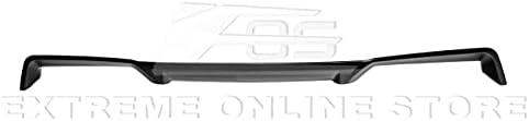 Extreme Online Store Замяна за модели на Chevrolet Corvette C8 2020-Present | GM Factory Z51 Style Задната част на капака на багажника Крило, спойлер (ABS пластмаса - Грунд Черен)