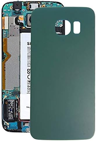 LUOKANGFAN LLKKFF Резервни части Задния капак батерия за смартфон Galaxy S6 Edge / G925 (зелен) Резервни части (Цвят :