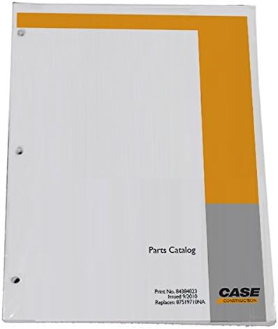 Case 480D 480LL Construction King Backhoe Loader Parts Catalog Manual - Номер 8-1103