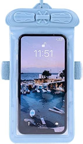 Калъф за телефон Vaxson, Съвместим с Rilakkuma Kids Phone Waterproof Pouch Dry Bag [ Не защитно фолио за екрана ]