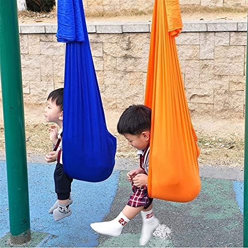 LICHUXIN Sensory Swing Therapy Swing Прегръдка Hammock Indoor Snuggle Swing Set for Children(Hardware Included) with Special