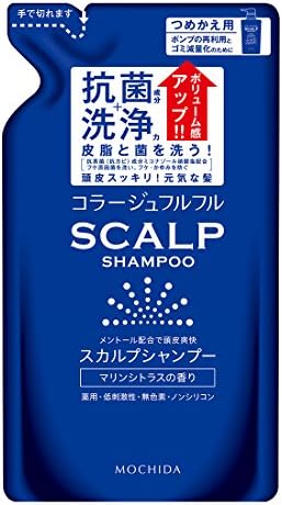 Japan Hair Products - Колаж furfur Scalp Shampoo Марин citrus scent of (Зареждане) 260mL (quasi-drugs)AF27