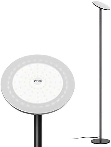 QFFL Ъглов под лампа WiFi Led Лампиона 1,75 м/69 см Високи, Лампа RGBW Димиране Промяна на Цвета на Приложение и Гласово