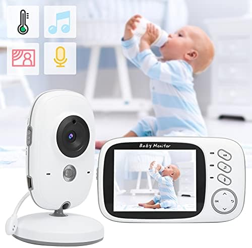 Baby Cry Аларма, Two Way Уоки Токи Baby Camera Night Baby Monitor for Baby for H(Transl)