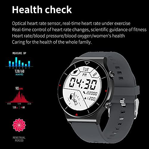През цялата на Екрана на Смарт Часовници за Мъже, Жени, Сърдечната Честота, кръвно Налягане Мониторинг на Фитнес Часове Bluetooth Предизвикателство Здравето Часовници