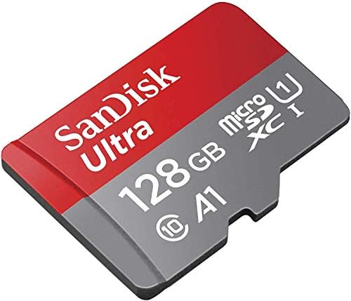 Ultra 128GB microSDXC Работи за Plum Bubby Plus Проверени SanFlash и Пясък (A1/C10/U1/8k/120MBs)