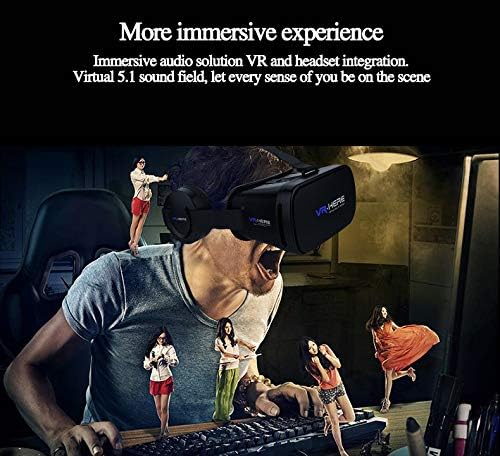 Слушалки виртуална Реалност YYKJ VR, 3D Очила, 4-6 сантиметра на Видео/Филм/Игра VR Точки 7