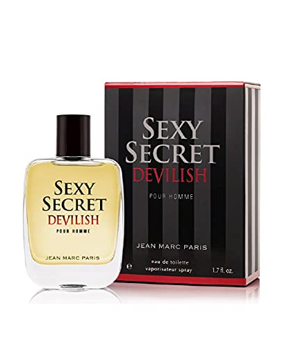 Jean Marc Paris Секси Secret Devilish Pour Homme Тоалетна Вода Спрей 50ml1.7oz, 50ml 1.7 Унция