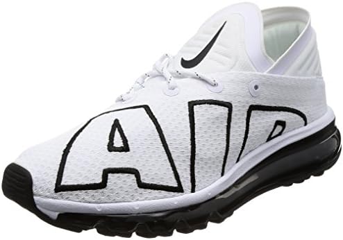 Маратонки Nike Air Max Flair Mens Running Trainers 942236 (Великобритания 7 САЩ, ЕС 8 41, бял Черен 101)