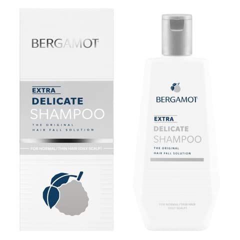 BERGAMOT The Original Extra Delicate Shampoo за нормална/ тънка коса - 200 мл x 8.
