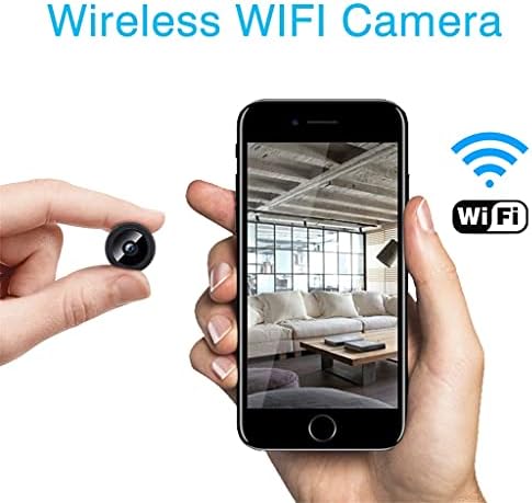 SHYPT Мини-Камера, WiFi 1080P Сензор за Нощно Виждане Камера за Движение на Монитора Телефон, Приложението Camaras Видеонаблюдение Топлинна Камера