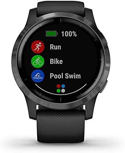 Garmin vívoactive 4, GPS Smartwatch, музикални Функции, наблюдение на енергия на тялото, анимирани тренировка и още много
