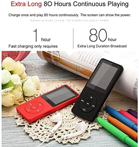 Niaviben Мини MP3 MP4 Плейър Walkman Без загуба на Звук Музикален Плеър, Поддръжка на Електронна Книга FM Записващо устройство