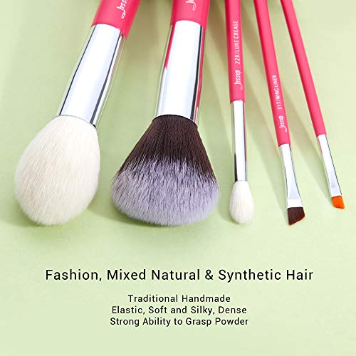 Jessup Brand 25pcs Professional Makeup Brush Set Beauty Cosmetic Foundation Powder Blush Eye Shadow Blending Concealer