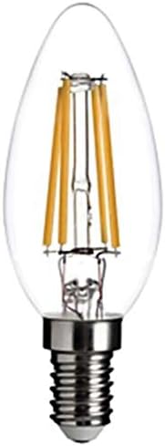 Ниско Напрежение 12 v 4 W E14 Едисон Старинни Лампи, LED Крушки E14 Led Лампи Led Лампа E14 C35 Украса DC12V 10-Pack
