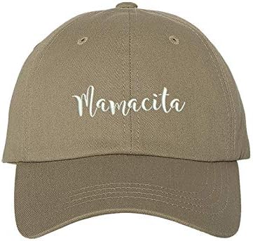 Prfcto Lifestyle Mamacita Бродирани бейзболна шапка - Latina Hat for Women
