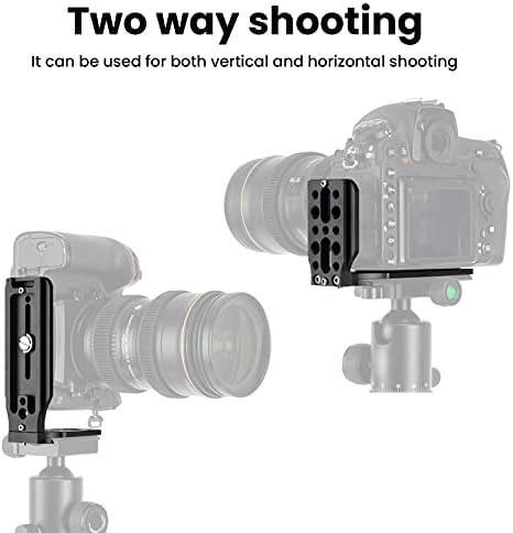 DSLR Камера L-Скоба Вертикална Хоризонтална Премина Корона Статив Быстроразъемная Плоча Arca Swiss е Съвместим с Цифрови