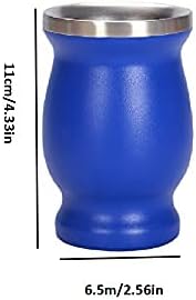 Неръждаема Стомана Капитан Cup Gourd формата на сърце Big Belly Cup богат на функции Двупластова Вакуумна Колба Чаша Преносима, Удобна Чаша Домашна чаша Червено Jsmhh (Цвят : зе