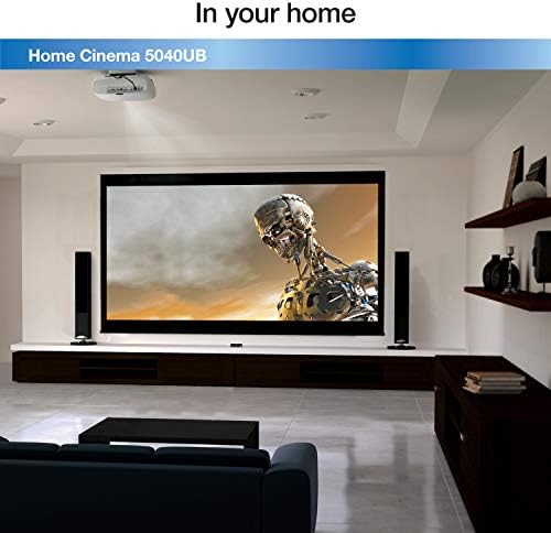 Проектор за домашно кино Epson Home Cinema 5040UB 3LCD с усъвършенстването на 4K, HDR10, балансирана яркост на цветовете