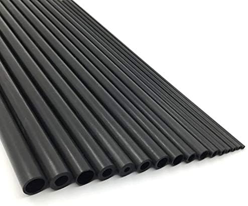 SOOKi 3K Carbon Fiber Tube 35x31x1000mm Мат Surface Plain Weave,35x31x1000mm,3шт