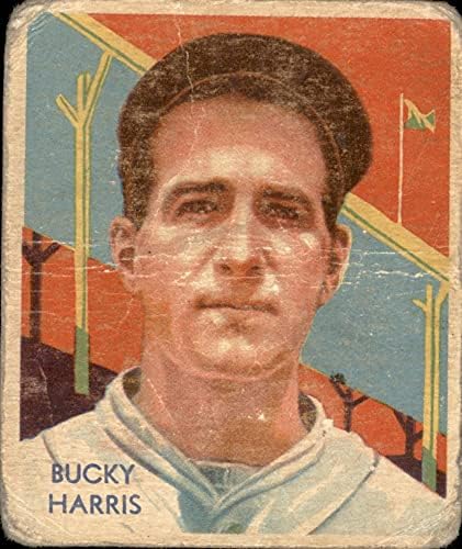 1935 Диамантени звезди # 91 Боклук Харис Вашингтон Сенатори (Бейзболна картичка) ЛОШ Сенатори