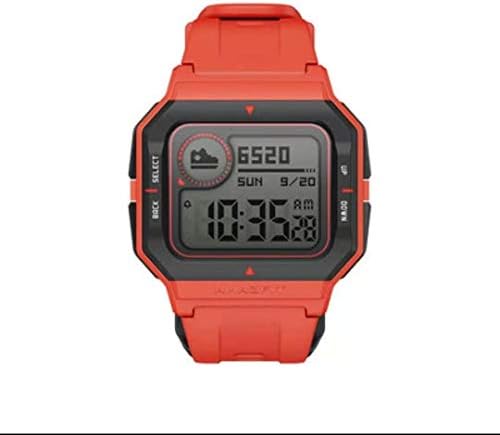 PHTW Smart Watch Running Outdoor Sports Waterproof Swimming Многофункционален Ретро Гривна (Цвят : оранжево)