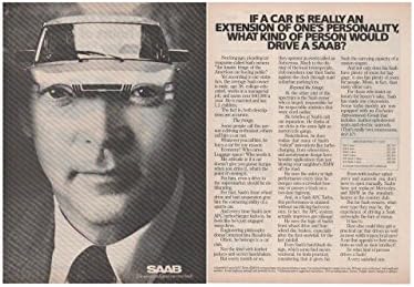 Обява във вестник: 1983 Saab Price List 900S, 900 Turbo, APC,Ако колата наистина е продължение на личността, какъв човек