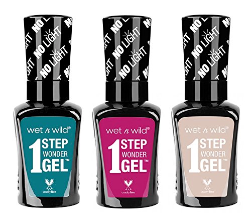 Wet n Wild 1 Step Wonder Nail color Gel 3-pc пакет (706A, 723A, 719A)