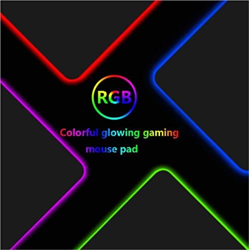 Слот Подложки за мишки Hollow Knight RGB Gaming Mouse Pad XXL Blue Computer Keyboard Carpet Pad Gaming Accessories Led