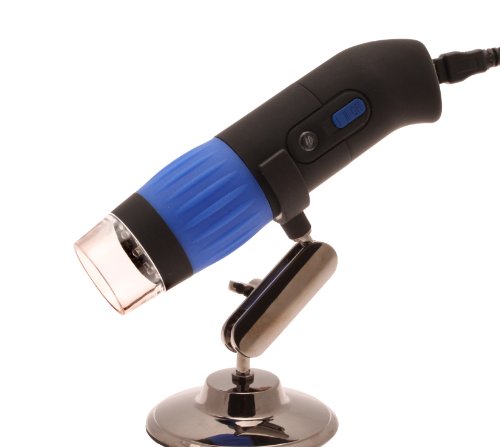 Дигитален микроскоп Aven 26700-300 ZipScope USB с 2 мегапикселями 10x-50x Оптичен, 200x Цифрово Увеличение