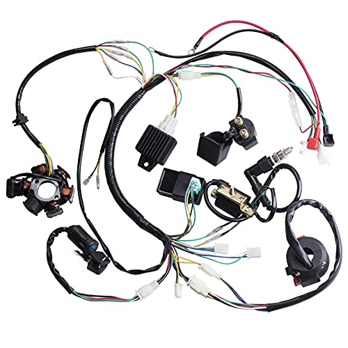 Пълна Електрическа Намотка на статора CDI Quad Теглене на Кабели, Електромагнитно Реле Свещи за 4 Wheelers Stroke ATV