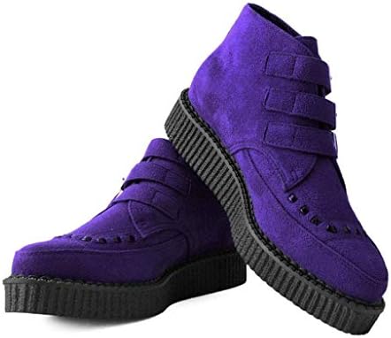 T. U. K. Shoes A9494 Унисекс-Ботуши за възрастни, Ултравиолетова 3-Обтегач Тупираните Обувки пълзящо растение