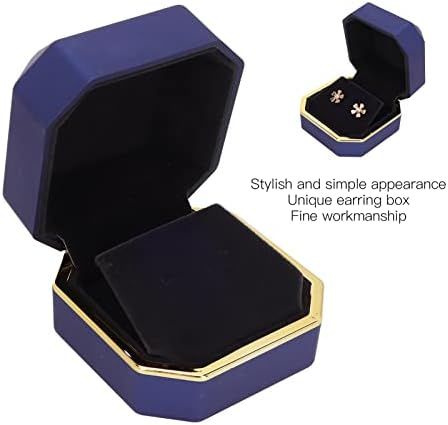 Подарък кутия пръстени, Пластмасови Случай на съхранение на бижута мивки Елегантен Компактен Многофункционален Анти-Драскотина