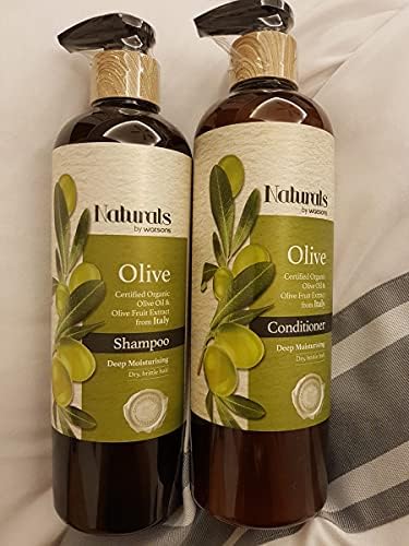 Havilah Extra Set by Natural Watsons Olive Shampoo 490ml & Watsons Olive Naturals by Watsons True Natural Coffee Shampoo 490ml Smooth by DHL (ще Получите безплатен подарък за красота) by Tumtimshop