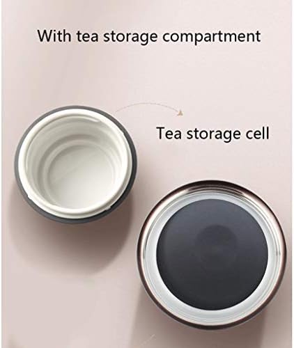 термос чаша Термоизолация Вакуумна Изолация Пътна Чаша,17 Грама,Двойна Стена От Неръждаема Стомана Кафеена Чаша за Чай