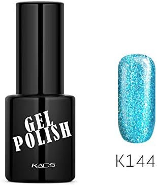 KADS Platinum Gel Polish Soak Off Gel Polish Glitter Nail UV Лак Набор от 9,5 ml