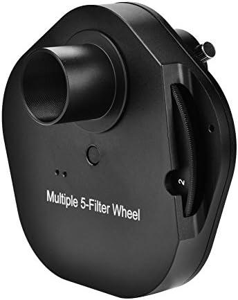 Аксесоар телескоп алуминиева сплав Куду черно, колелото на филтър за единични камери обектива на камерите ККД тежки камери