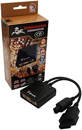 Mcbazel Brook Крилото SD Конвертор за Xbox 360/Xbox One/Xbox Elite 1 и 2/PS3/PS4 / Switch Pro Контролер за Конзолата Sega Dreamcast и Saturn