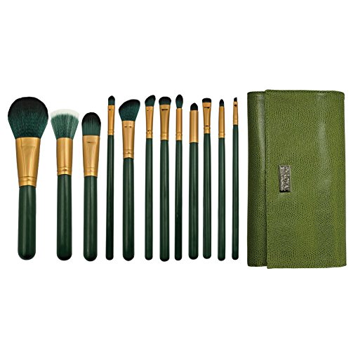 Royal Brush Guilty Pleasures - Envy 12pc Cosmetic Brush Wrap Kit