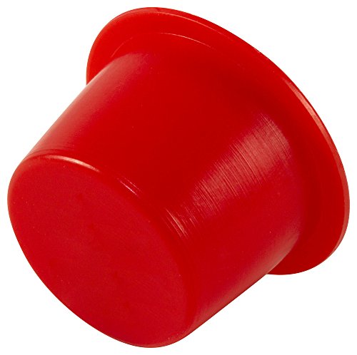 Тапи 99394279 Пластмасов конус на кутията и вилица. T-7X, PE-LD, Cap OD 0.549 Plug ID 0.695, Червено (опаковка от 200
