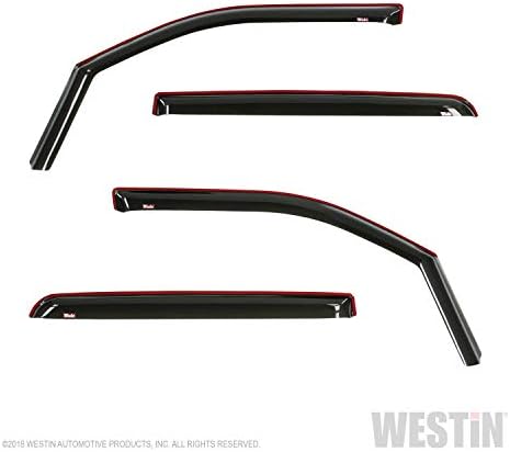 Westin in Channel Wind Deflector 4 Piece Set | 2019-2020 Ram 1500 Crew Cab (Excl. 2019-2020 Ram 1500 Classic) | 72-35407