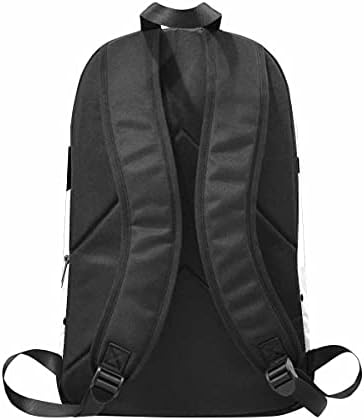 Vesserd Pattern on Polka Dots Unisex Casual Shoulder School Backpack Пътна Чанта