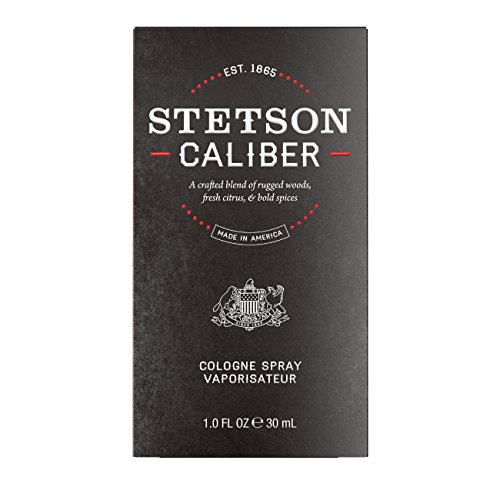 Stetson Caliber Cologne Spray for Men by Stetson 1 Fluid Ounce Spray Bottle Уникална смес ключова лимонов сок, черен пипер