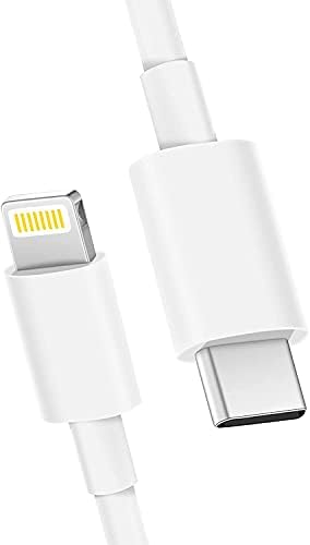 iPhone 11 12 13 Fast Charger [Apple Пфи Certified] 20W PD Type C Power Wall Charger with 6 ФУТА Charging Cable Съвместим