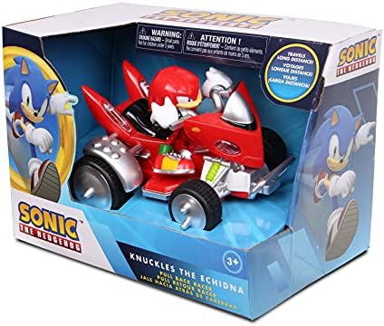 NKOK Sonic & Sega All-Stars Racing Pull Back Knuckles, Multi