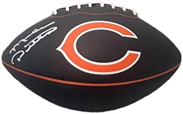 Майк Ditka Chicago Bears Signed Logo Football Jsa - Футболни Топки с Автографи