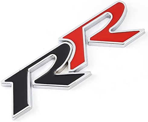 LYAKK 3D Metal RR Logo Car Stickers Emblem Багажника Badge Decals,за Honda RR Civic