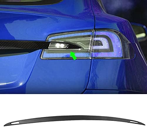 Aramox Заден Багажник Ленти, Заден Багажник Ленти Отреже Опашката на Сух карбон на Капака Подходящ за Tesla, Модел S 2014-2021